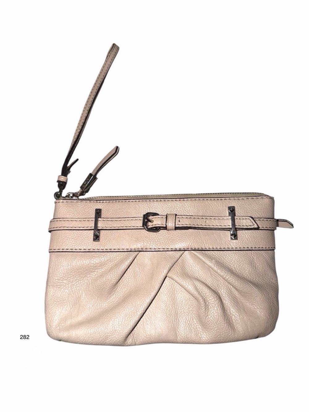Simply Vera Vera Wang Pleated Buckle Wristlet